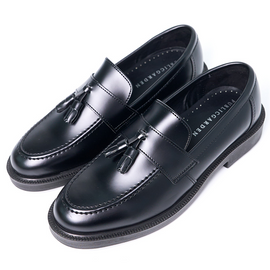 [GIRLS GOOB] Classy Men's Tassle Dress Shoes, Loafers for Men, Formal Shoes Wide Toe - Made in KOREA